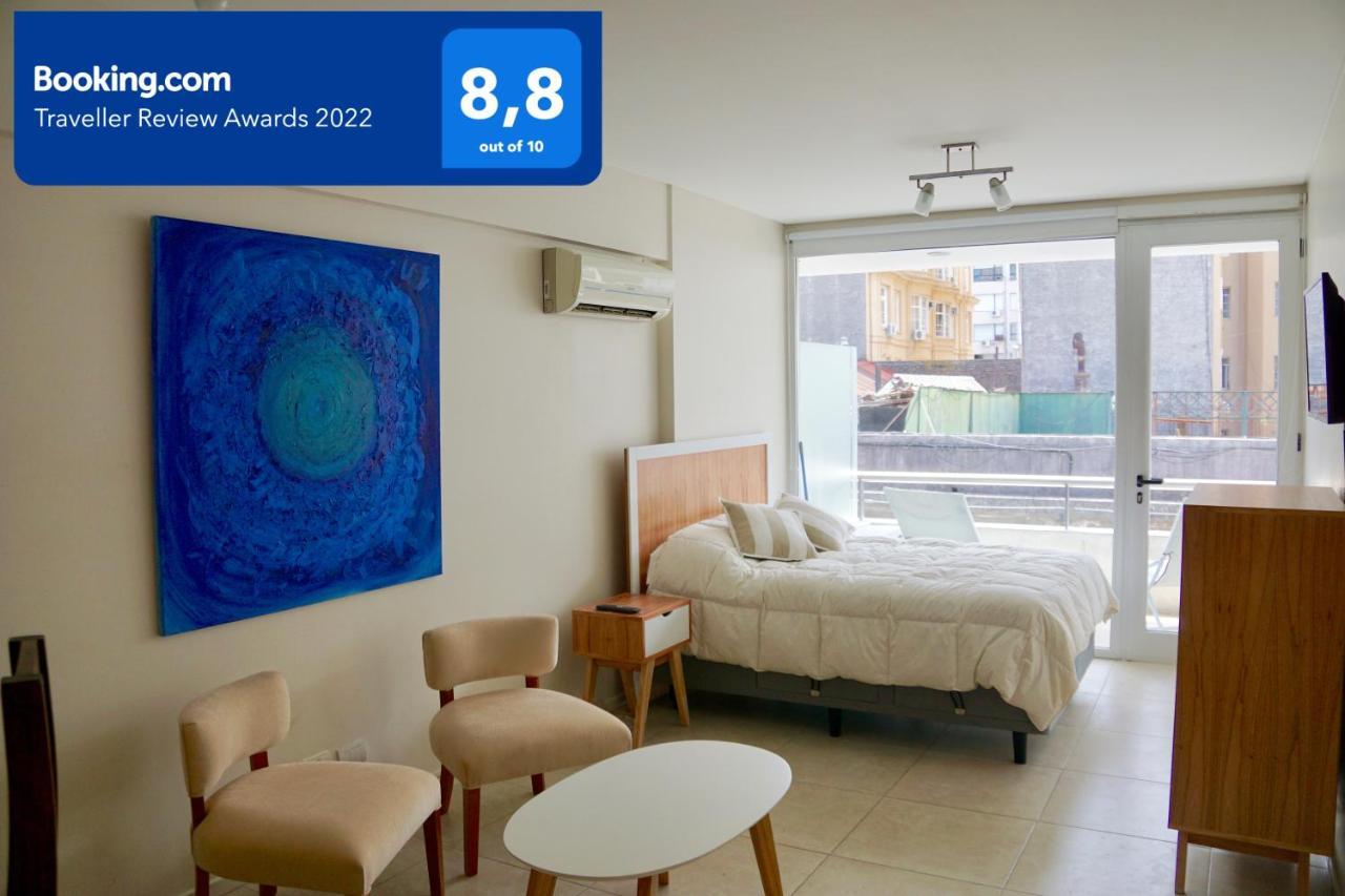 Modern Studio With Private Balcony In San Telmo Buenos Aires Luaran gambar